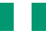 panneau bicolore contenant une bande blanche verticale entre 2 bandes vertes 