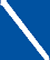 panneau bleu avec une barre blanche 