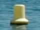 bouée jaune cylindrique